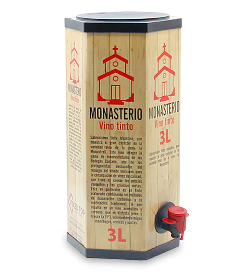 Fixed Top Monasterio Vino tinto
